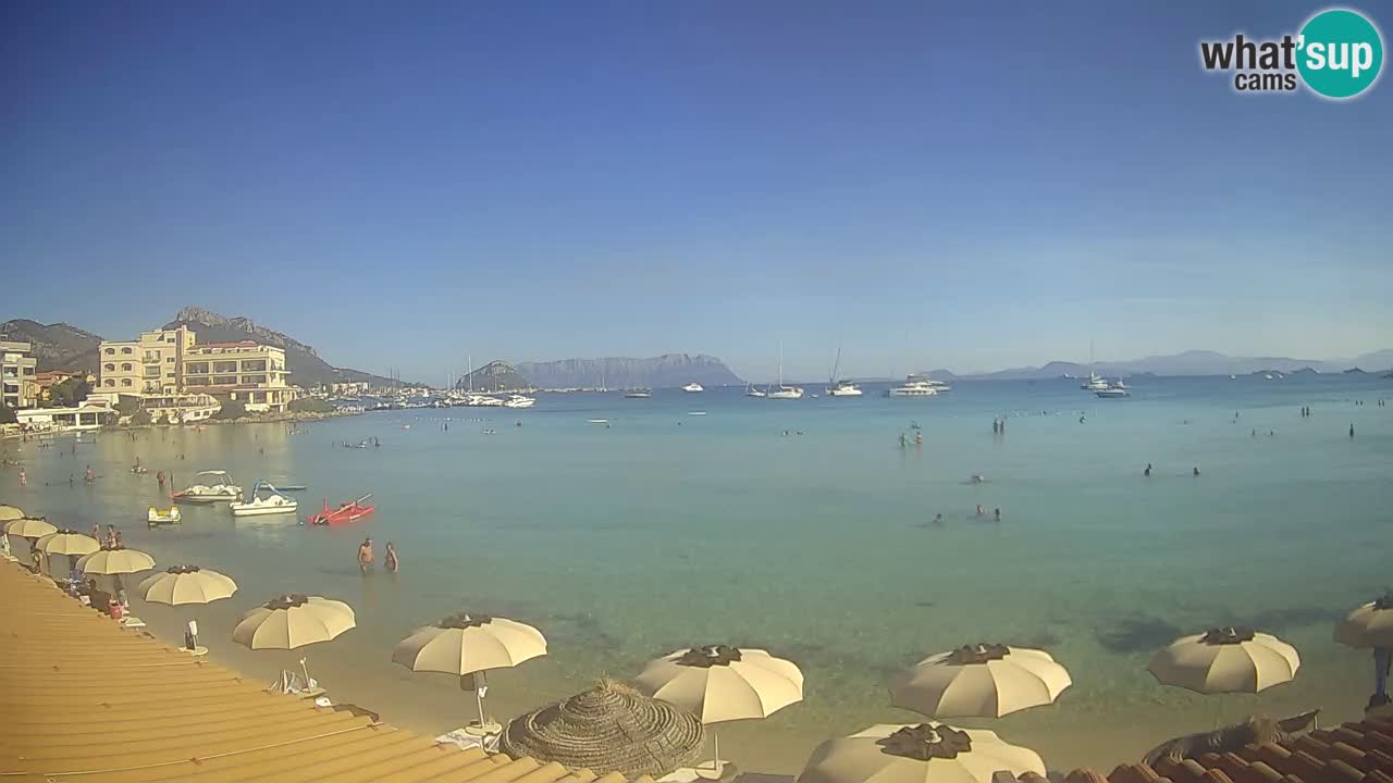 Webcam Terza Spiaggia Golfo Aranci – Vue en direct de la plage