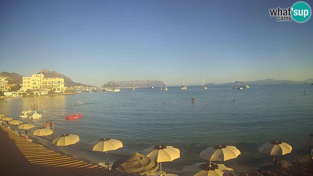 Webcam Terza Spiaggia Golfo Aranci – Vista en directo de la playa