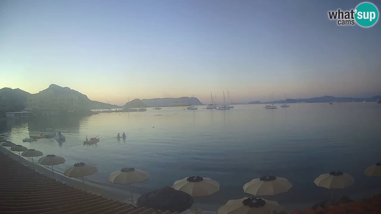 Webcam Terza Spiaggia Golfo Aranci – Liveblick auf den Strand
