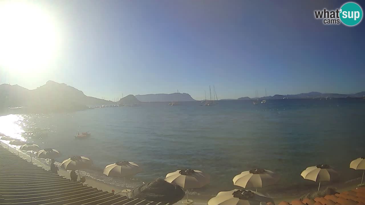 Webcam Terza Spiaggia Golfo Aranci – Vista en directo de la playa