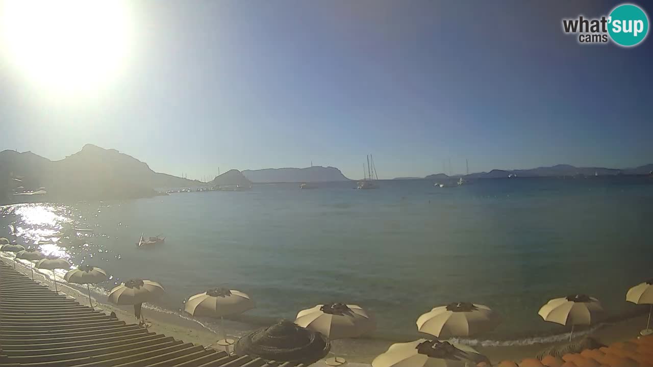 Webcam Terza Spiaggia Golfo Aranci – Vista en directo de la playa