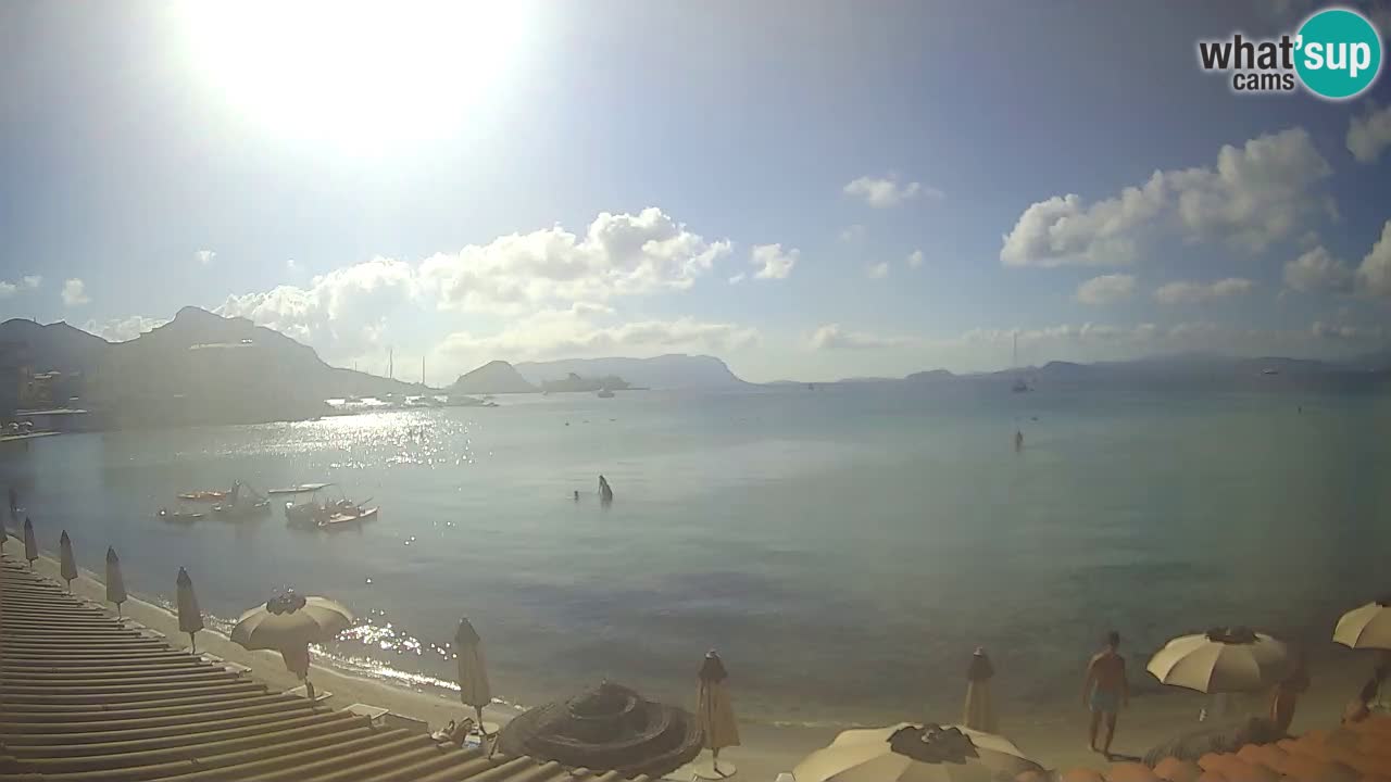 Webcam Terza Spiaggia Golfo Aranci – Vista en directo de la playa
