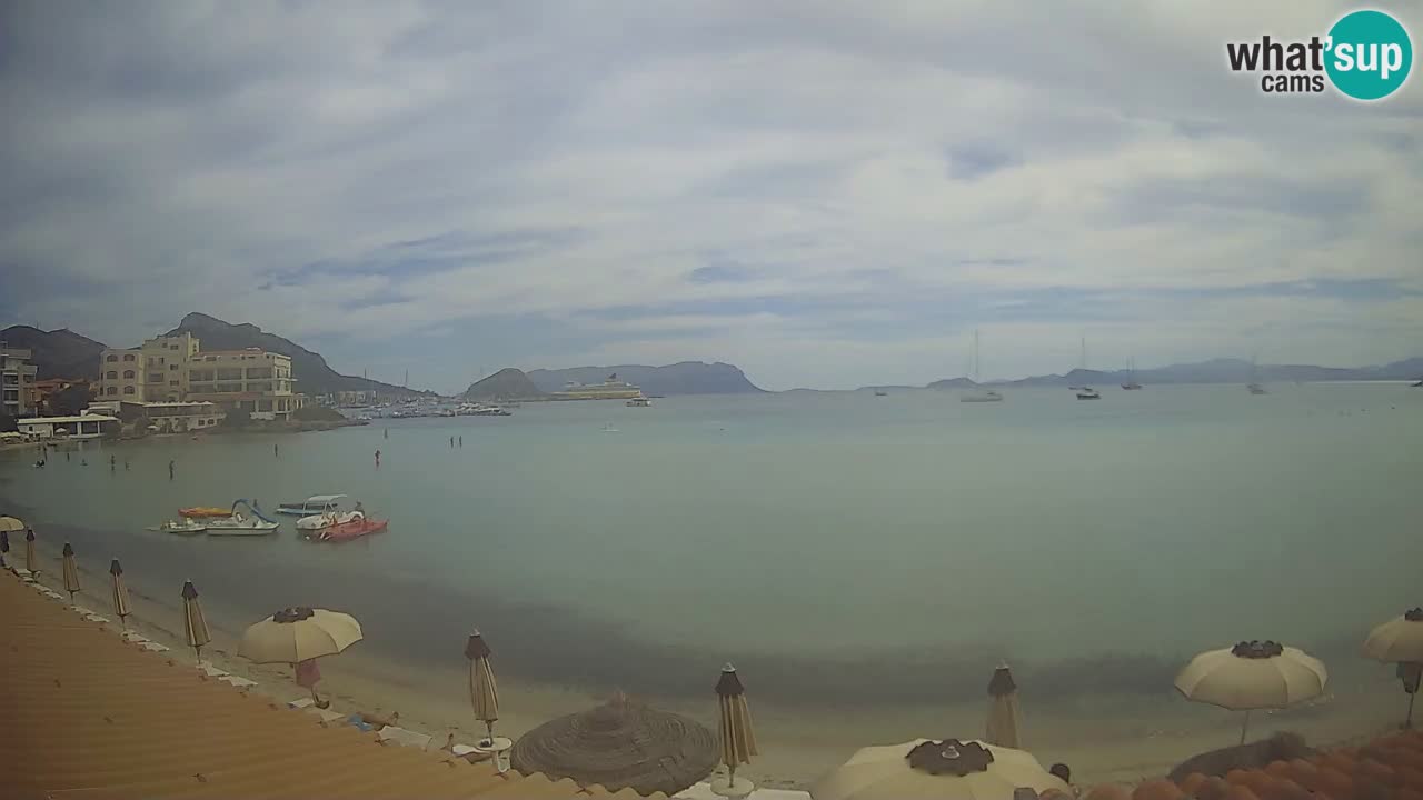 Webcam Terza Spiaggia Golfo Aranci – Vista en directo de la playa