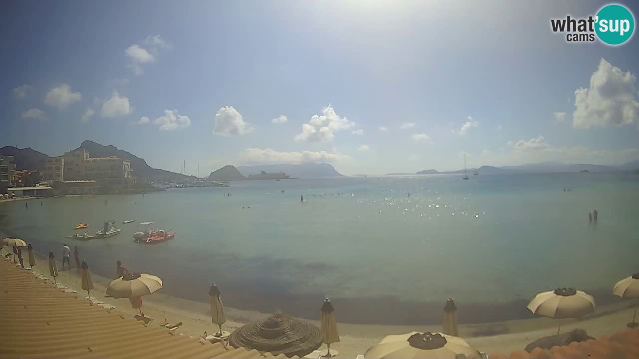 Webcam Terza Spiaggia Golfo Aranci – Liveblick auf den Strand