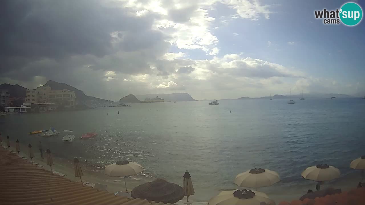 Webcam Terza Spiaggia Golfo Aranci – Vista mare in diretta