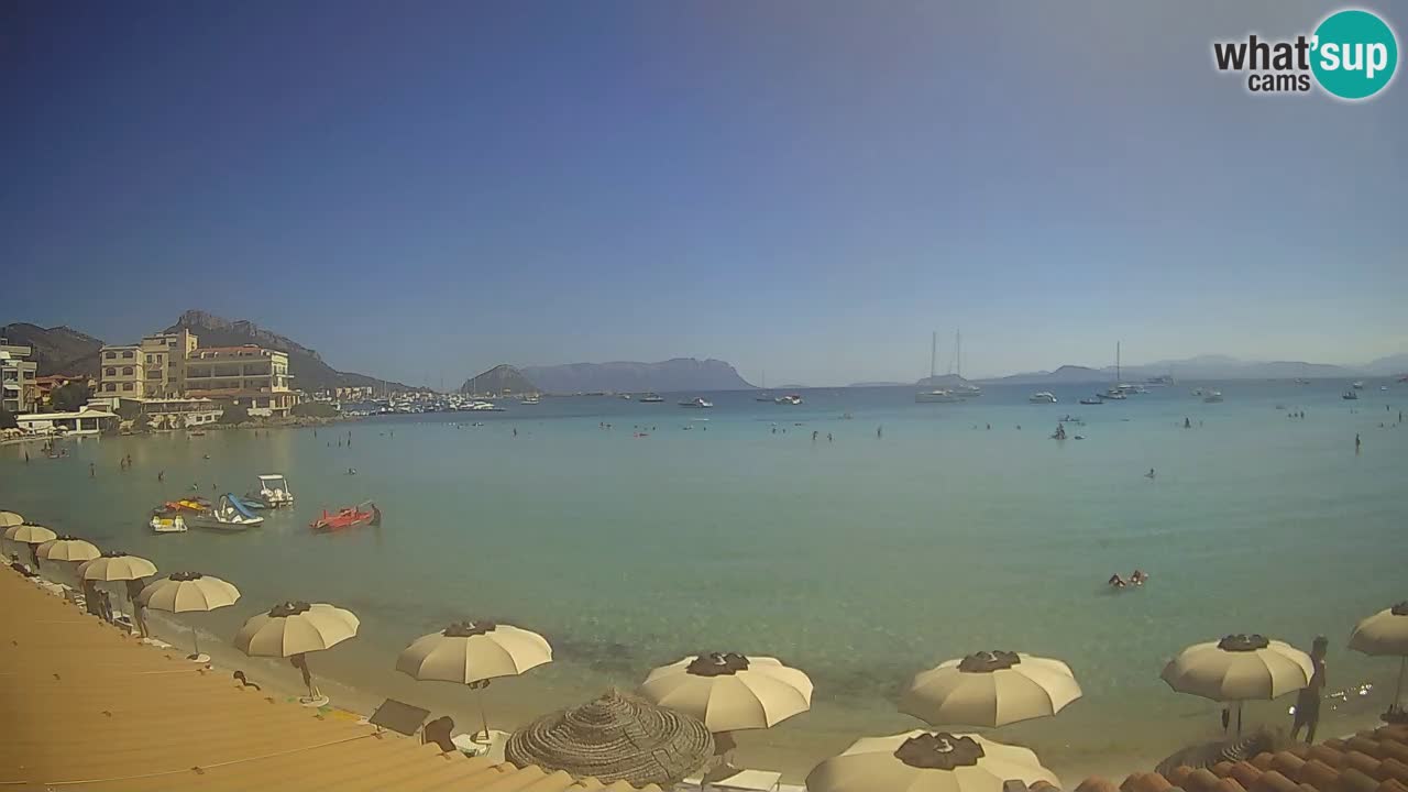 Webcam Terza Spiaggia Golfo Aranci – Vista en directo de la playa