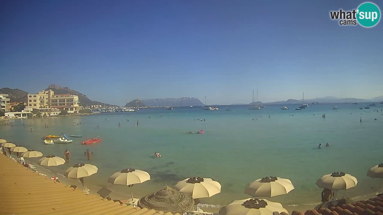 Web kamera Terza Spiaggia Golfo Aranci – Pogled uživo na plažu
