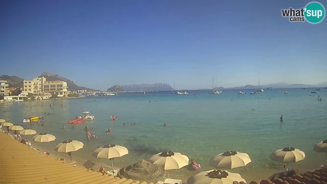 Web kamera Terza Spiaggia Golfo Aranci – Pogled uživo na plažu