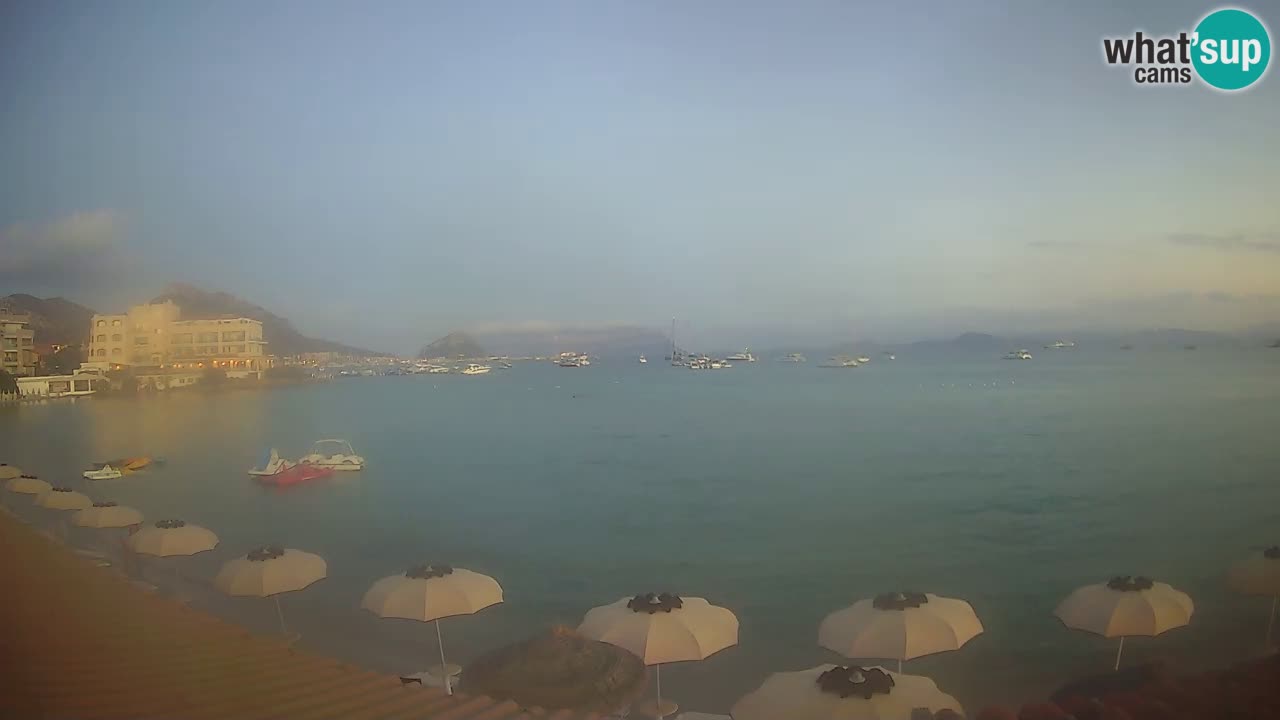 Webcam Terza Spiaggia Golfo Aranci – Vue en direct de la plage