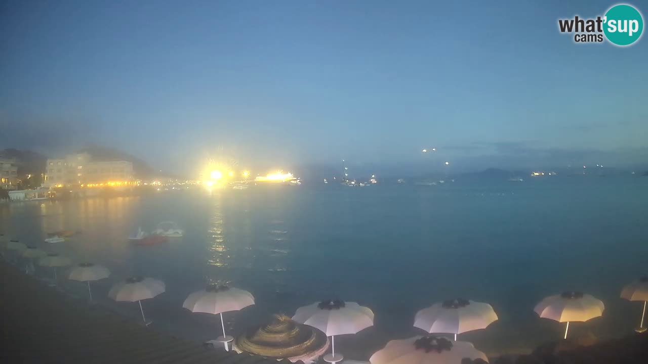 Webcam Terza Spiaggia Golfo Aranci – Liveblick auf den Strand
