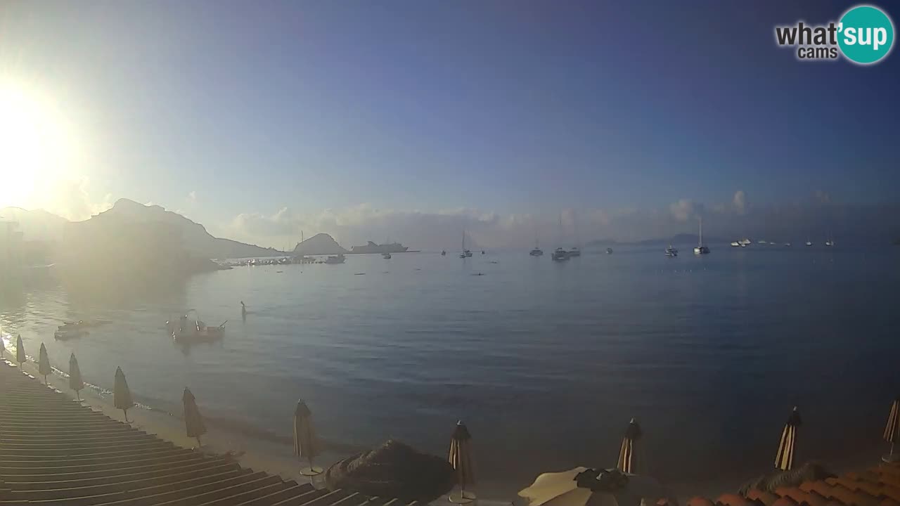Webcam Terza Spiaggia Golfo Aranci – Vue en direct de la plage
