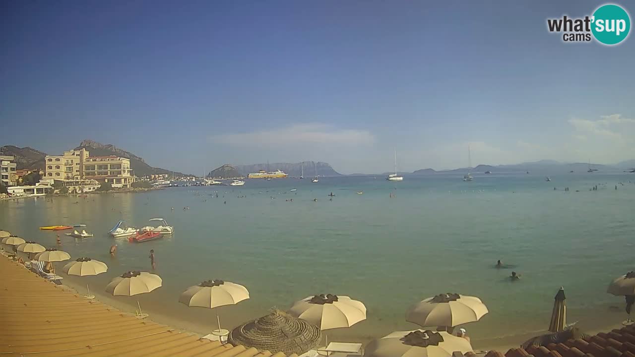 Webcam Terza Spiaggia Golfo Aranci – Vista en directo de la playa