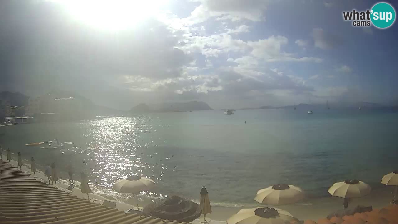 Webcam Terza Spiaggia Golfo Aranci – Vue en direct de la plage
