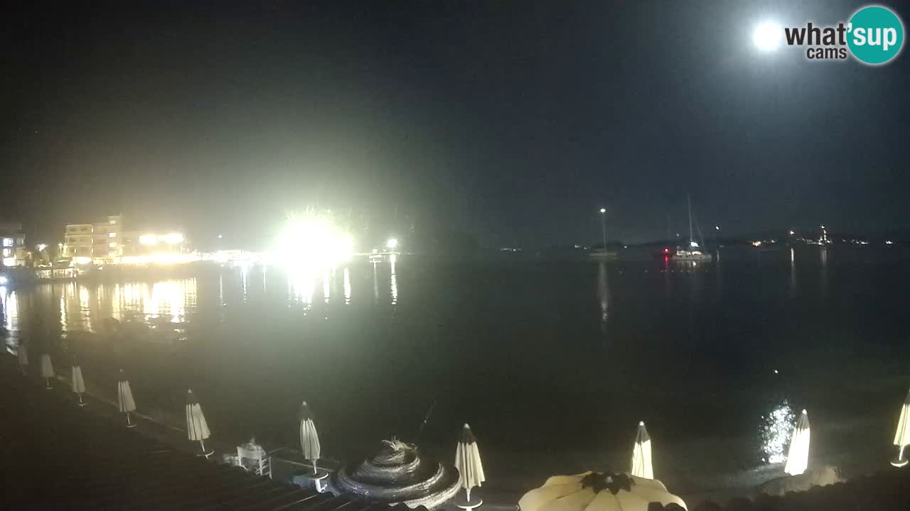 Webcam Terza Spiaggia Golfo Aranci – Vue en direct de la plage