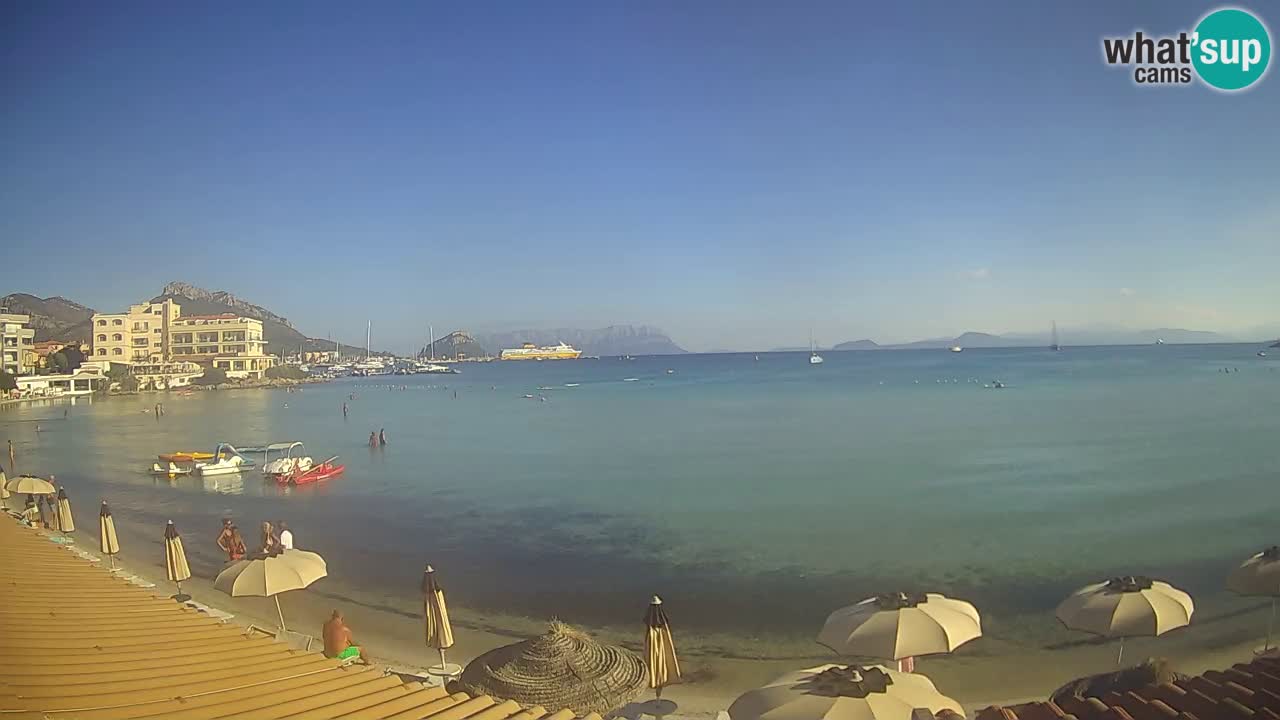 Webcam Terza Spiaggia Golfo Aranci – Vista en directo de la playa