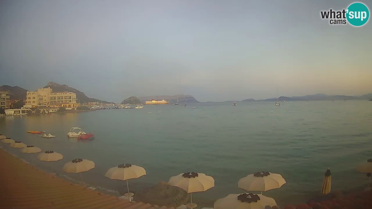 Webcam Terza Spiaggia Golfo Aranci – Vista en directo de la playa