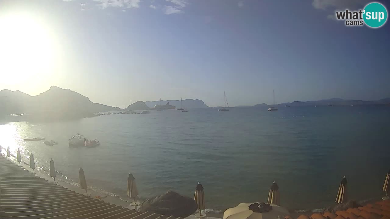 Webcam Terza Spiaggia Golfo Aranci – Vista en directo de la playa