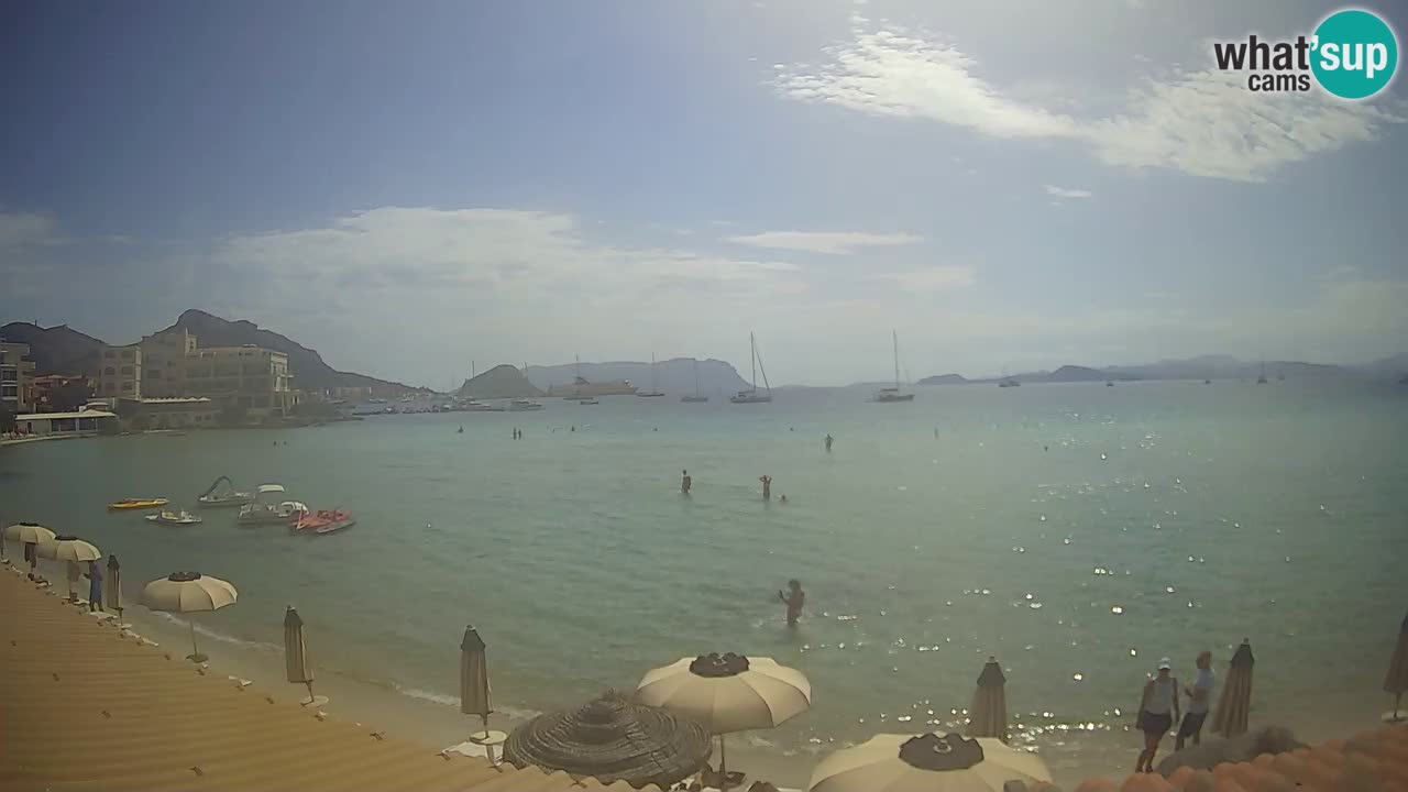 Webcam Terza Spiaggia Golfo Aranci – Liveblick auf den Strand