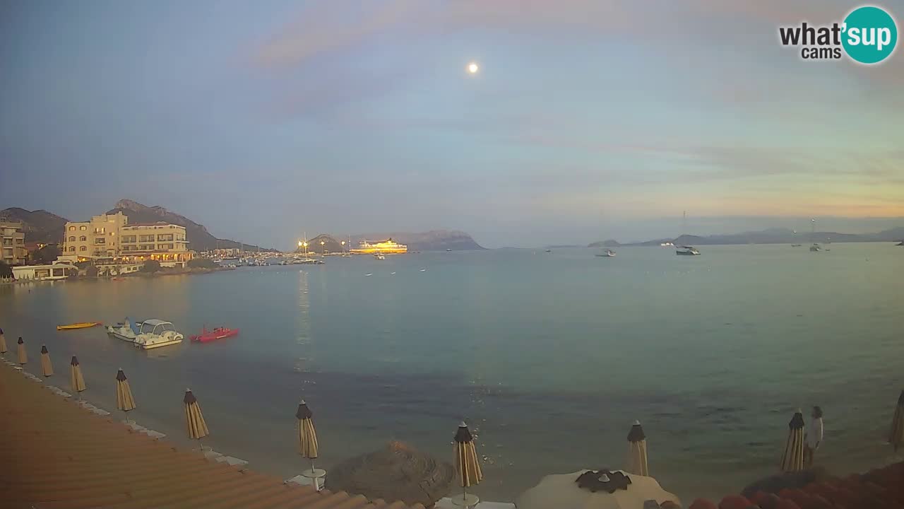 Webcam Terza Spiaggia Golfo Aranci – Vue en direct de la plage