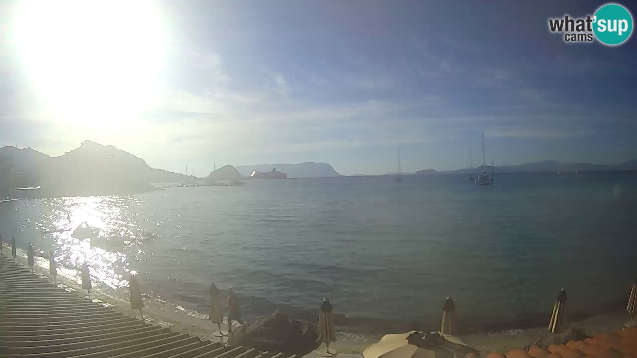 Webcam Terza Spiaggia Golfo Aranci – Liveblick auf den Strand