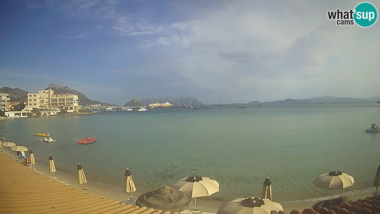 Webcam Terza Spiaggia Golfo Aranci – Vue en direct de la plage