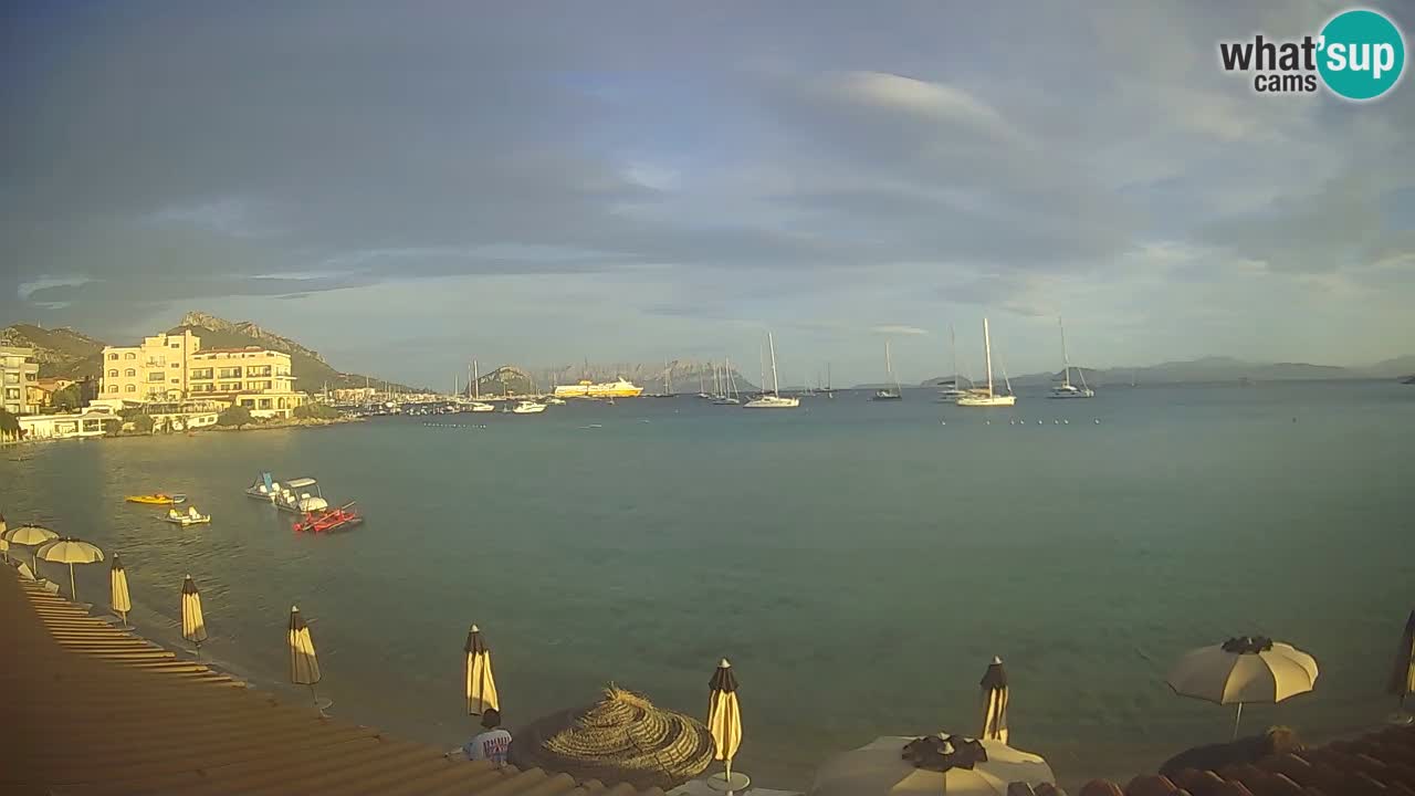 Webcam Terza Spiaggia Golfo Aranci – Vue en direct de la plage