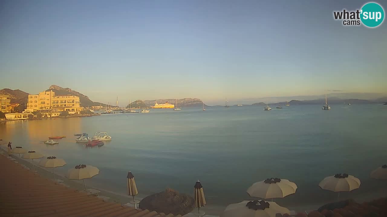 Webcam Terza Spiaggia Golfo Aranci – Vista mare in diretta