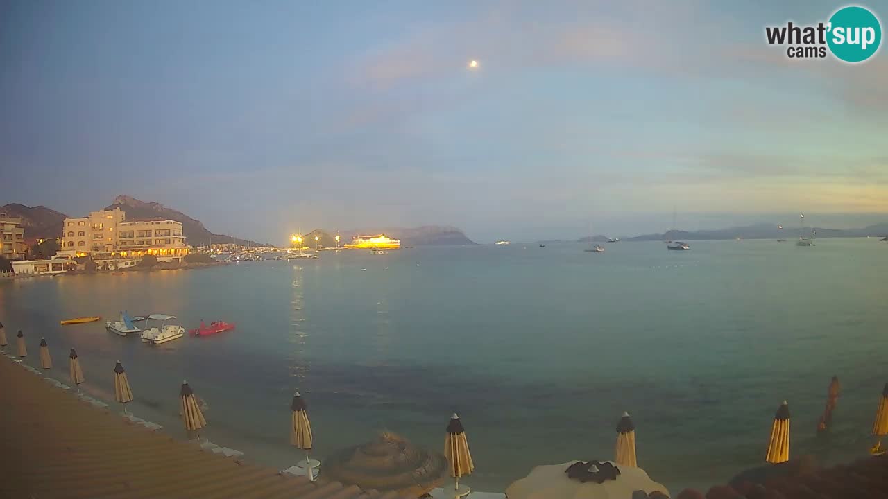 Webcam Terza Spiaggia Golfo Aranci – Vista en directo de la playa