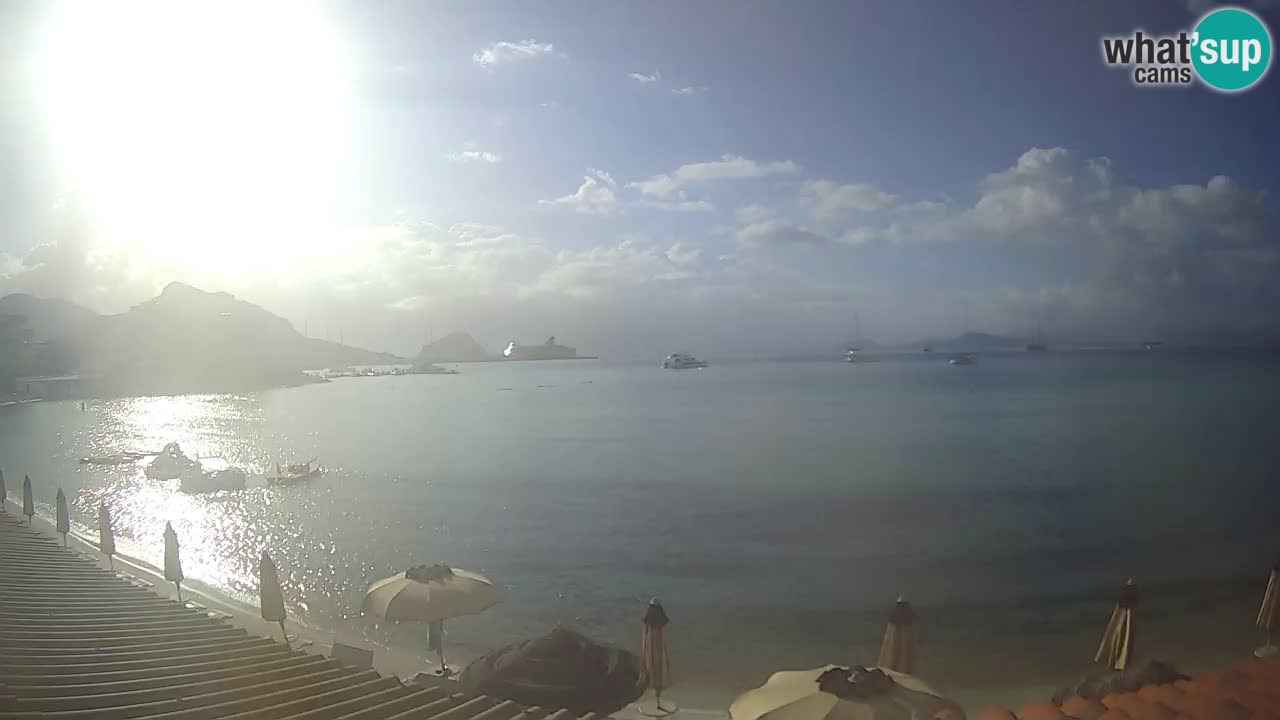 Webcam Terza Spiaggia Golfo Aranci – Vista en directo de la playa
