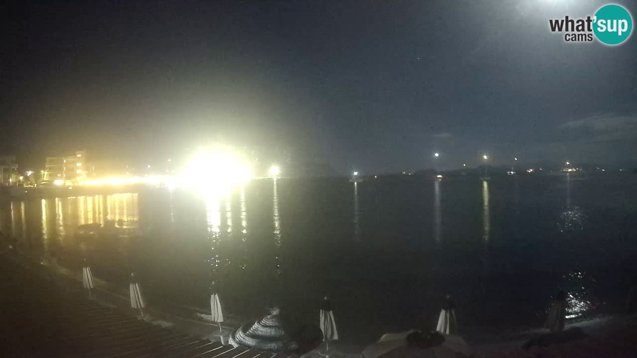 Webcam Terza Spiaggia Golfo Aranci – Liveblick auf den Strand