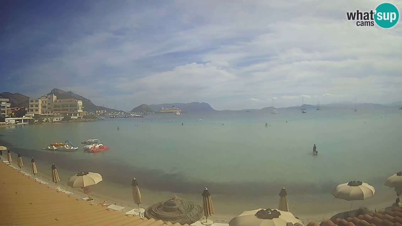 Webcam Terza Spiaggia Golfo Aranci – Vista en directo de la playa