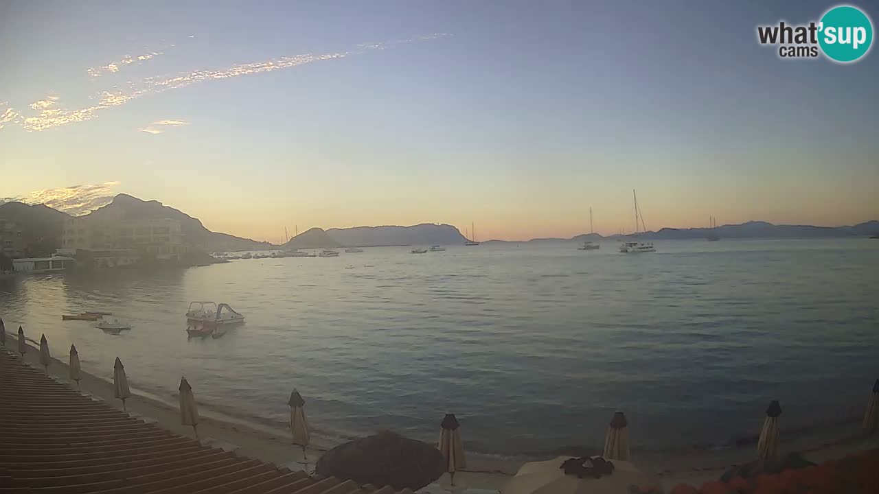 Web kamera Terza Spiaggia Golfo Aranci – Pogled uživo na plažu