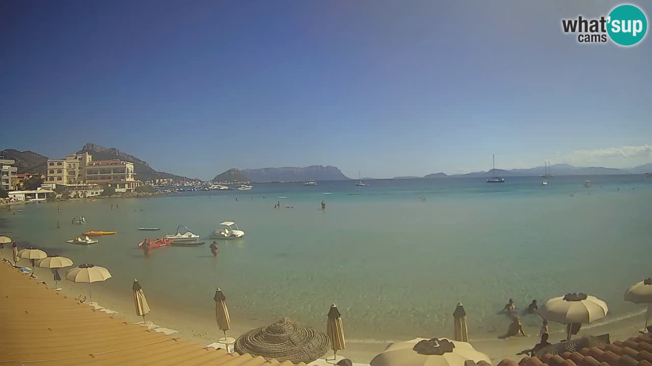 Webcam Terza Spiaggia Golfo Aranci – Vista mare in diretta
