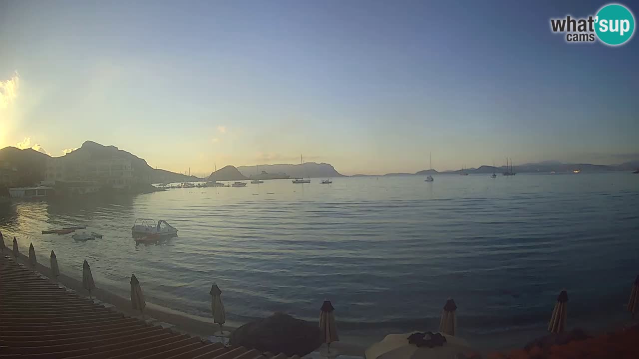 Webcam Terza Spiaggia Golfo Aranci – Vue en direct de la plage