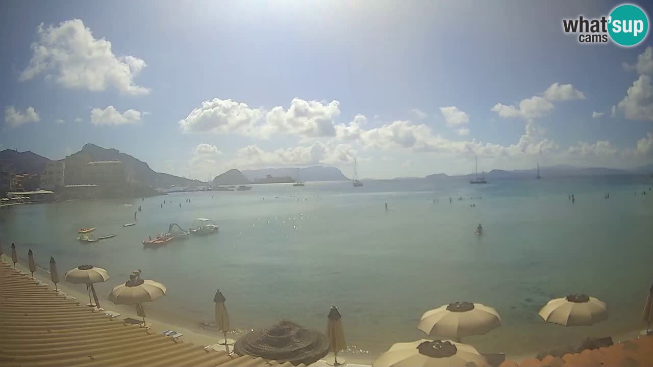 Webcam Terza Spiaggia Golfo Aranci – Liveblick auf den Strand