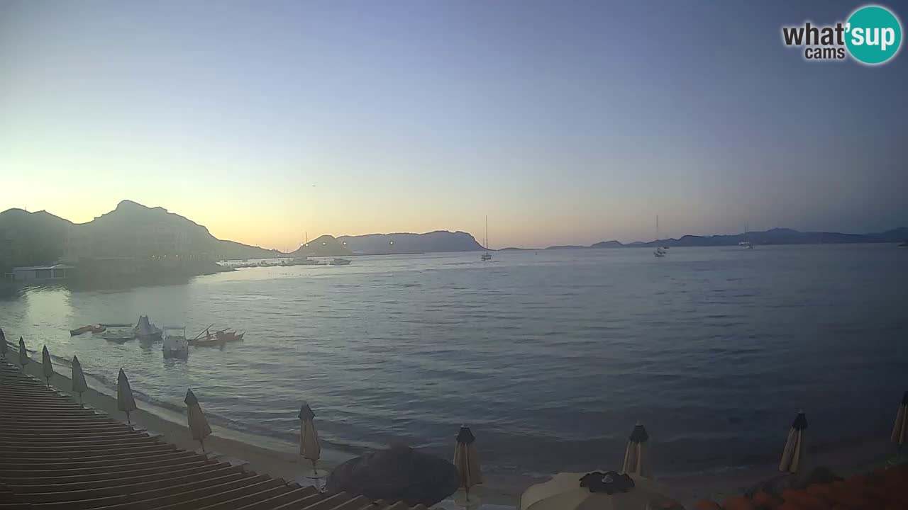 Webcam Terza Spiaggia Golfo Aranci – Vista en directo de la playa