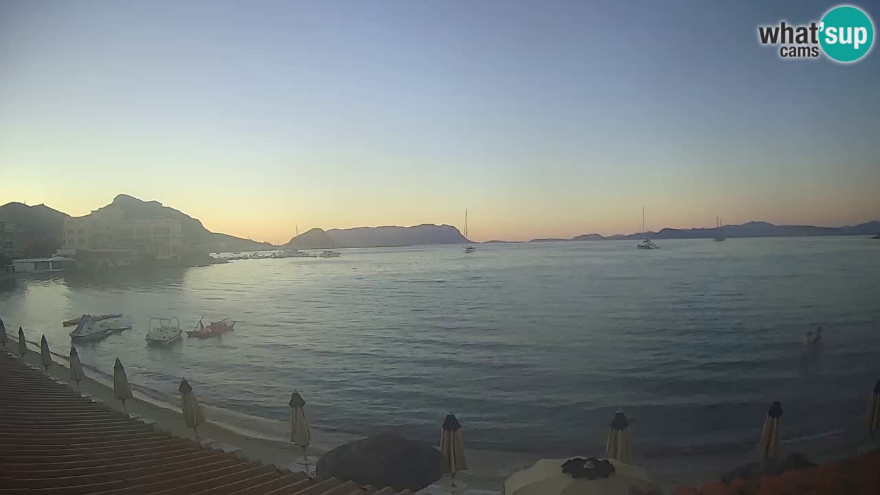Web kamera Terza Spiaggia Golfo Aranci – Pogled uživo na plažu
