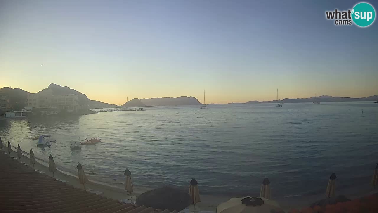 Webcam Terza Spiaggia Golfo Aranci – Liveblick auf den Strand