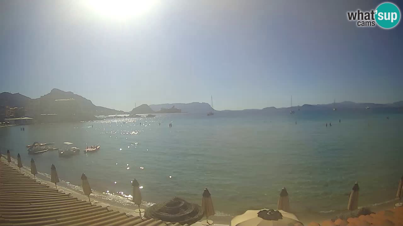 Webcam Terza Spiaggia Golfo Aranci – Liveblick auf den Strand