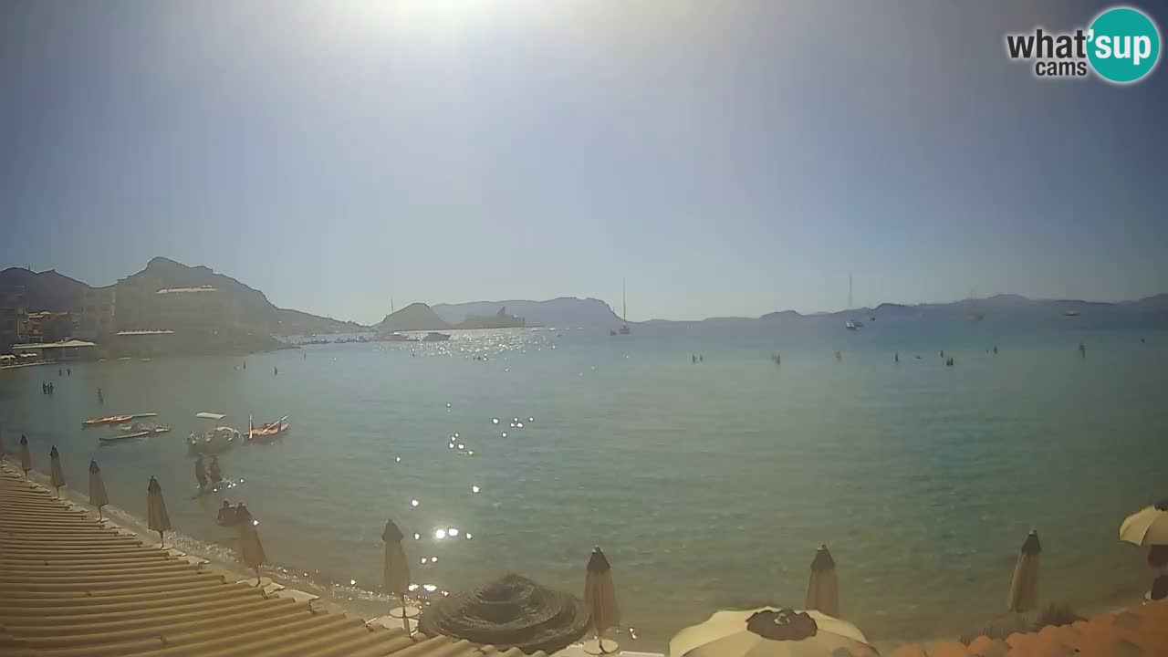 Webcam Terza Spiaggia Golfo Aranci – Vista en directo de la playa