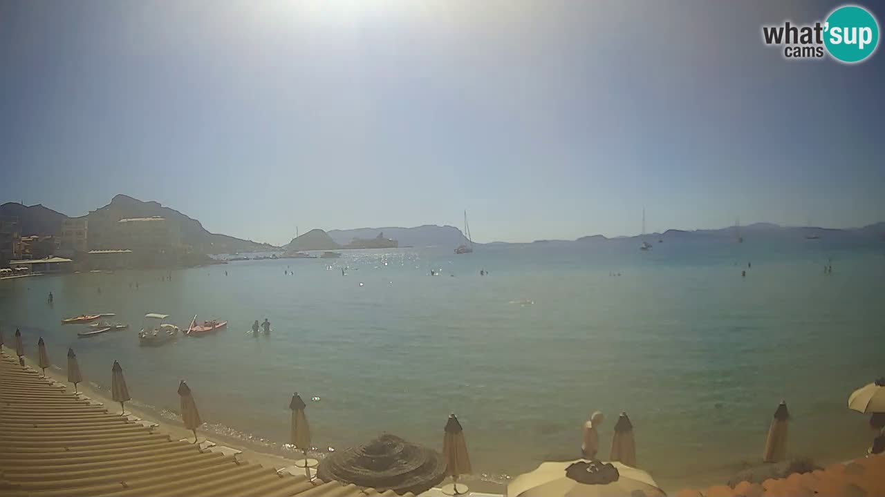 Webcam Terza Spiaggia Golfo Aranci – Liveblick auf den Strand
