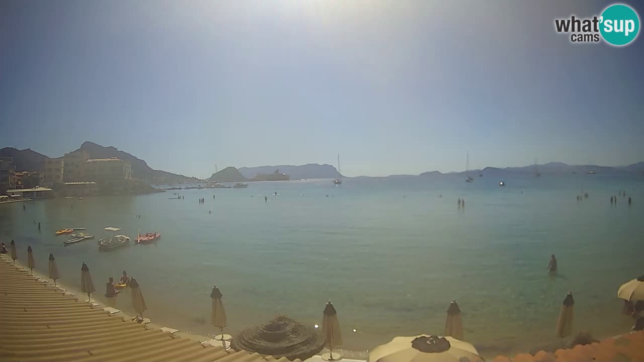 Webcam Terza Spiaggia Golfo Aranci – Vista mare in diretta
