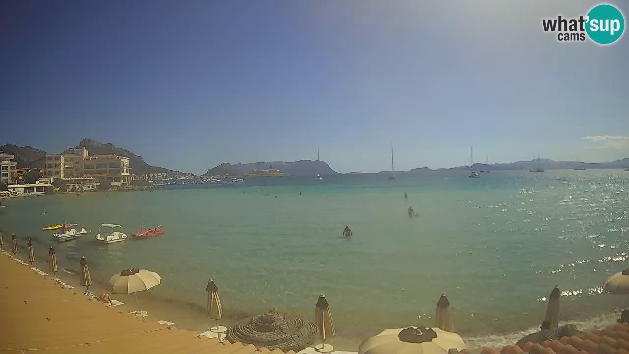 Webcam Terza Spiaggia Golfo Aranci – Vista mare in diretta