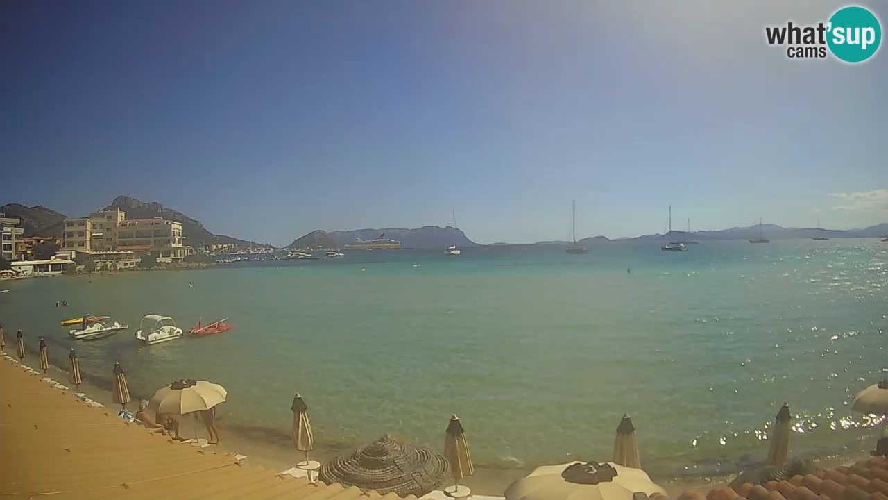 Webcam Terza Spiaggia Golfo Aranci – Vista mare in diretta