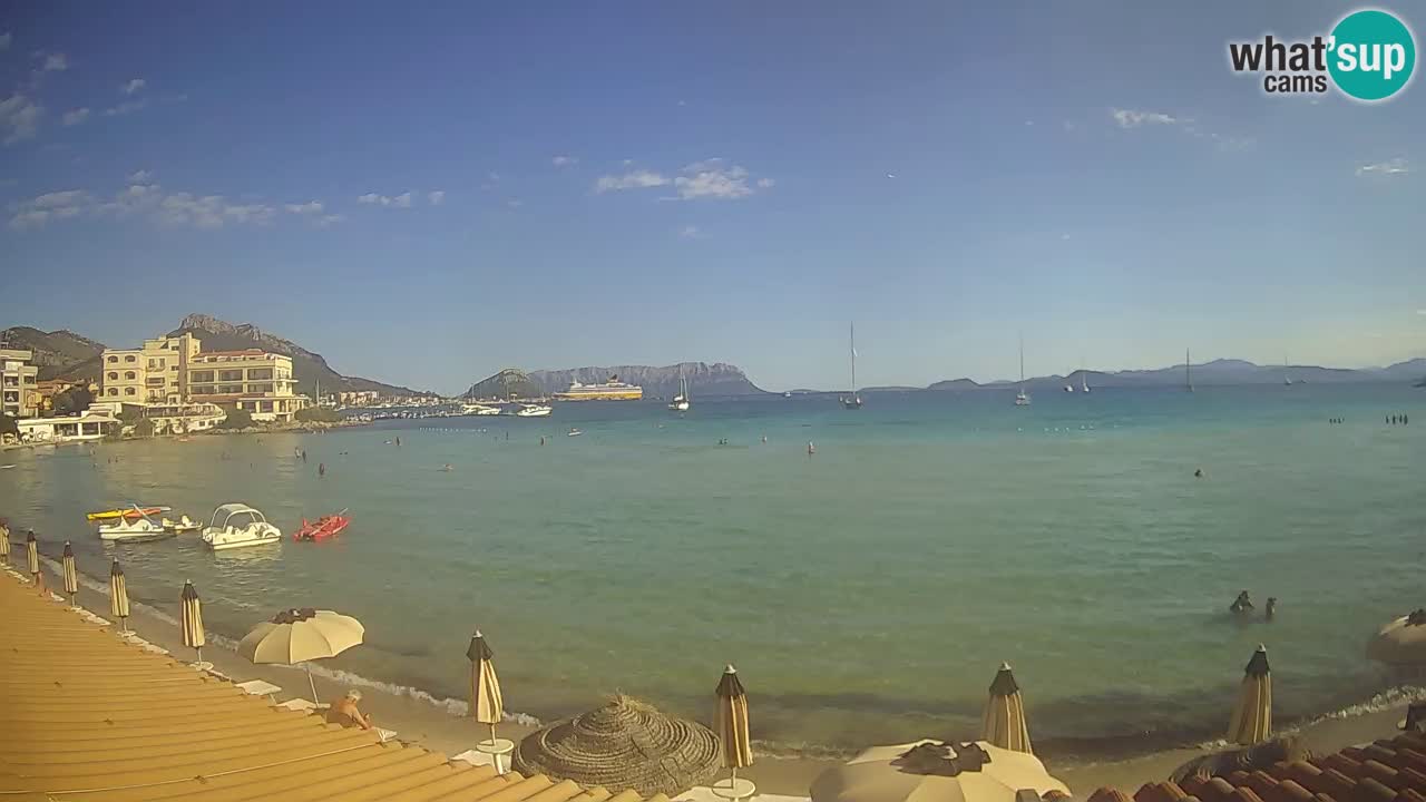 Webcam Terza Spiaggia Golfo Aranci – Liveblick auf den Strand