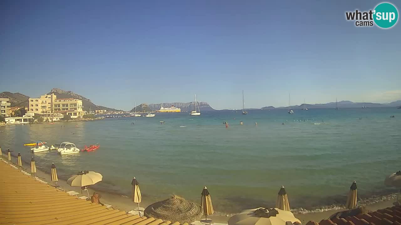 Webcam Terza Spiaggia Golfo Aranci – Vista en directo de la playa