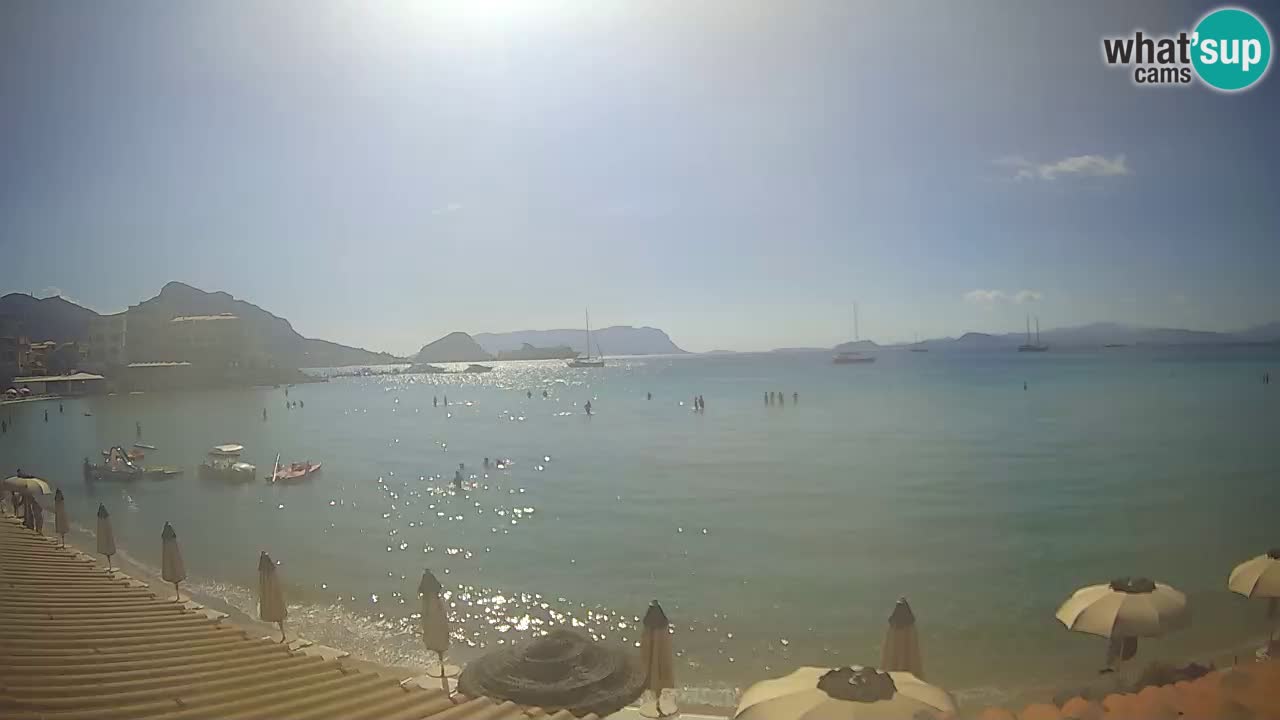 Webcam Terza Spiaggia Golfo Aranci – Vue en direct de la plage