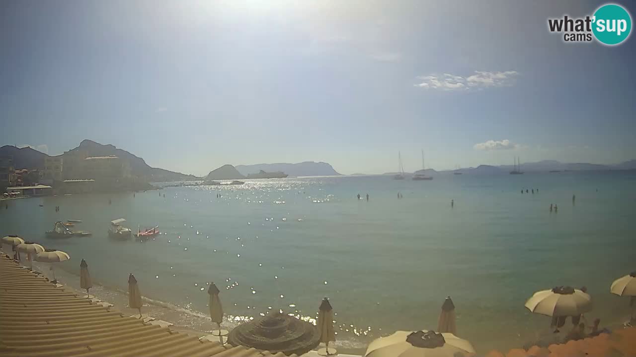 Webcam Terza Spiaggia Golfo Aranci – Liveblick auf den Strand