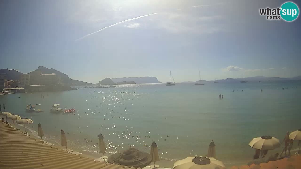 Webcam Terza Spiaggia Golfo Aranci – Liveblick auf den Strand