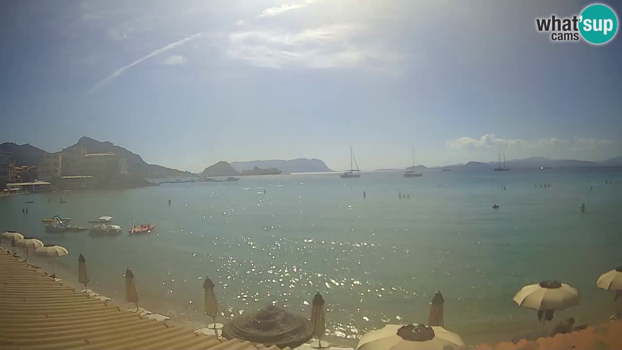 Webcam Terza Spiaggia Golfo Aranci – Vue en direct de la plage